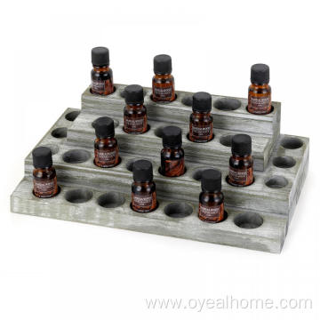 4 Tiers Wooden Essential Oil Storage Rack